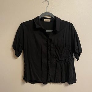 Bella Dahl crop shirt